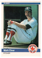 Mark Clear - Boston Red Sox (MLB Baseball Card) 1984 Fleer # 395 Mint