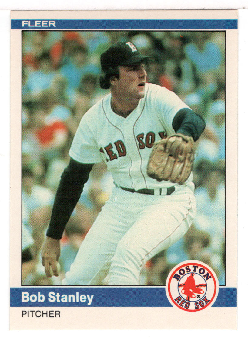 Bob Stanley - Boston Red Sox (MLB Baseball Card) 1984 Fleer # 409 Mint