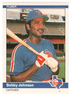 Bobby Johnson - Texas Rangers (MLB Baseball Card) 1984 Fleer # 420 Mint