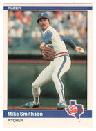 Mike Smithson RC - Texas Rangers (MLB Baseball Card) 1984 Fleer # 428 Mint