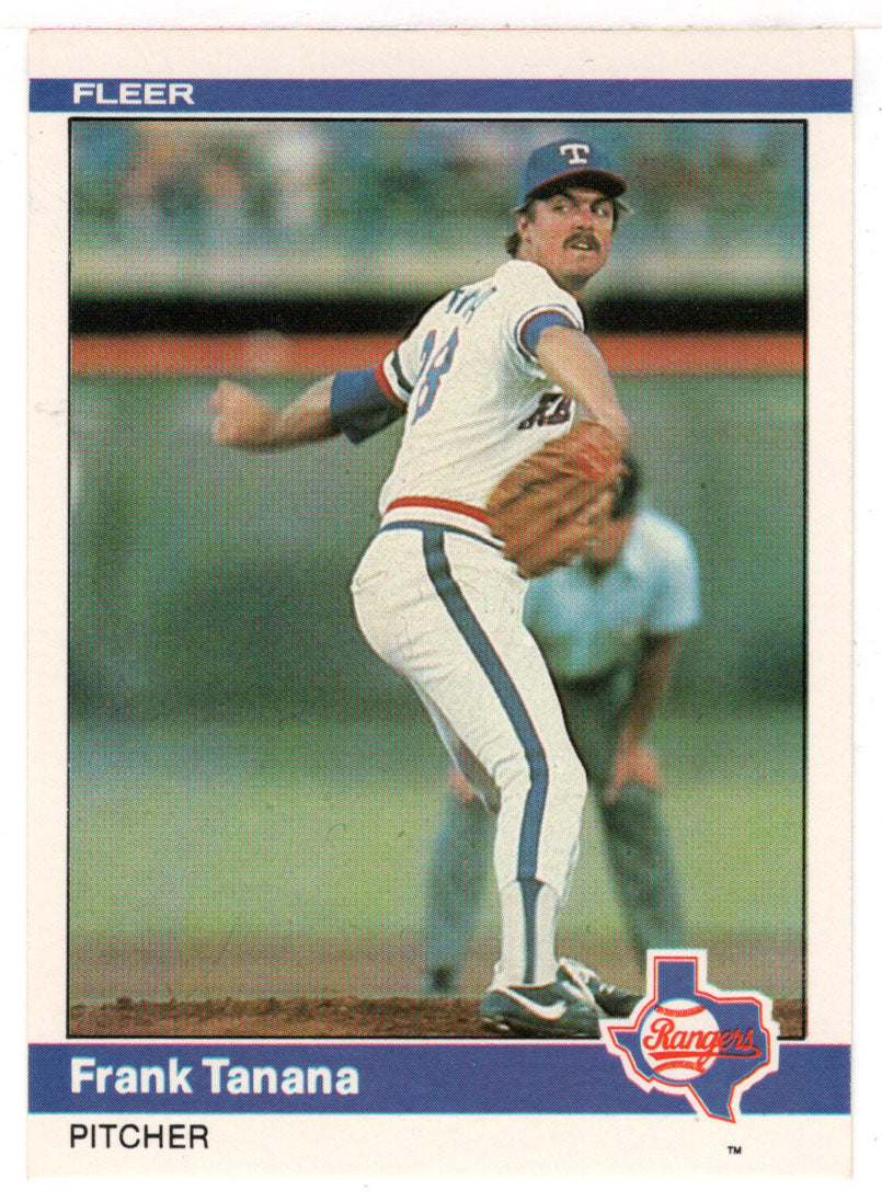 Frank Tanana - Texas Rangers (MLB Baseball Card) 1984 Fleer # 432 Mint