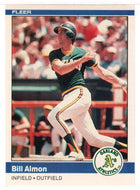 Bill Almon - Oakland Athletics (MLB Baseball Card) 1984 Fleer # 436 Mint