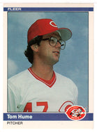 Tom Hume - Cincinnati Reds (MLB Baseball Card) 1984 Fleer # 472  Mint