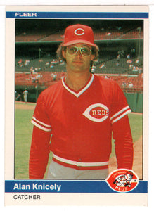 Alan Knicely - Cincinnati Reds (MLB Baseball Card) 1984 Fleer # 473  Mint