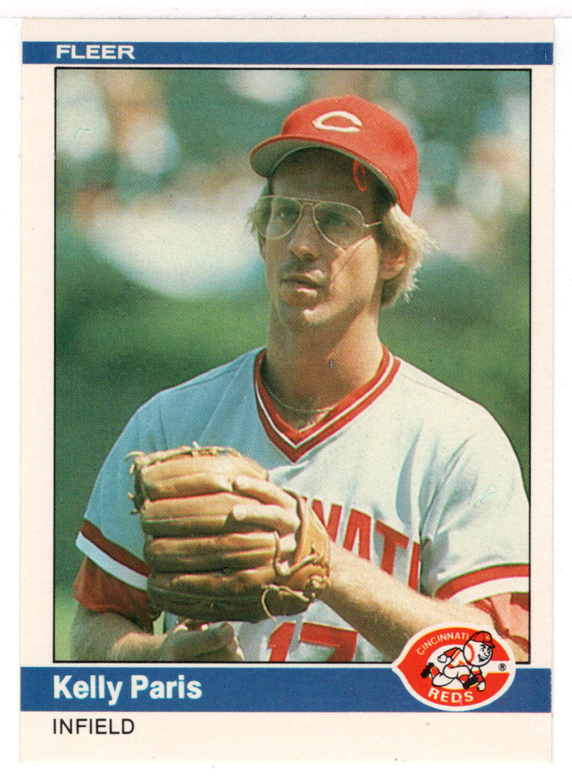 Kelly Paris RC - Cincinnati Reds (MLB Baseball Card) 1984 Fleer # 476  Mint