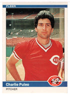 Charlie Puleo - Cincinnati Reds (MLB Baseball Card) 1984 Fleer # 480 Mint