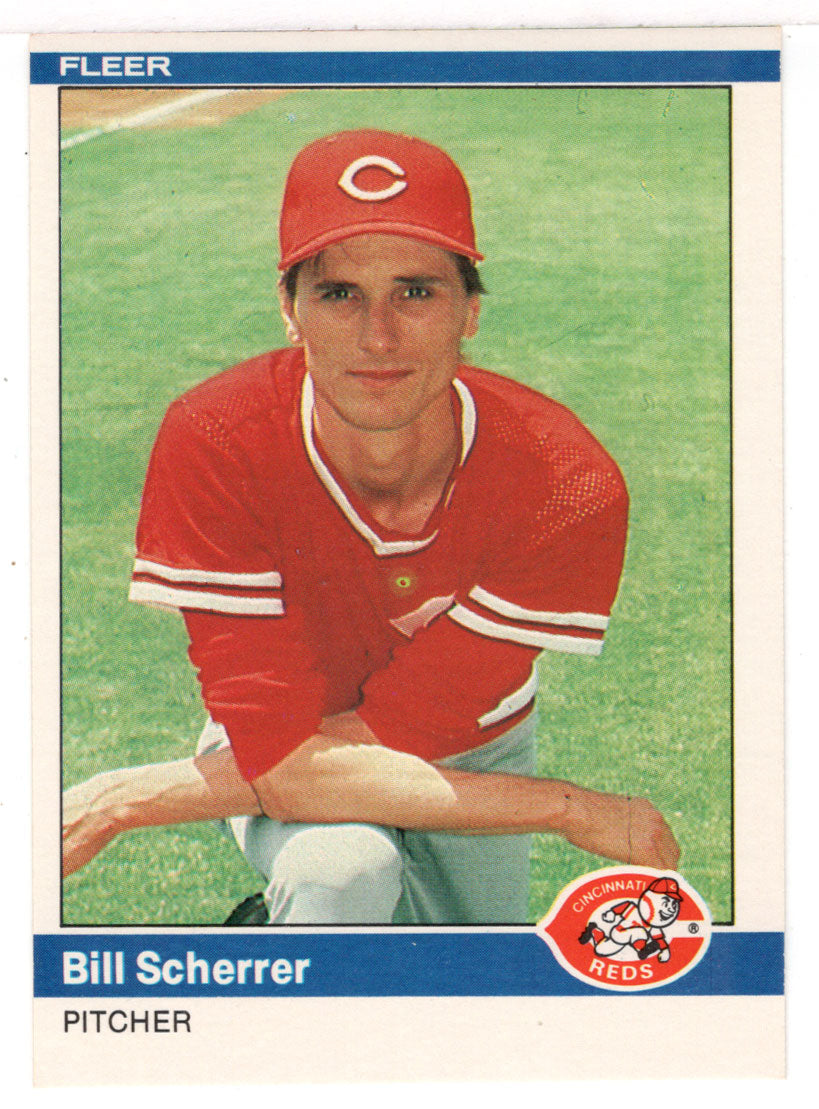 Bill Scherrer RC - Cincinnati Reds (MLB Baseball Card) 1984 Fleer # 482 Mint