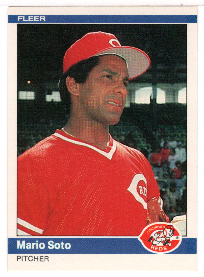Mario Soto - Cincinnati Reds (MLB Baseball Card) 1984 Fleer # 483 Mint