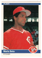 Mario Soto - Cincinnati Reds (MLB Baseball Card) 1984 Fleer # 483 Mint