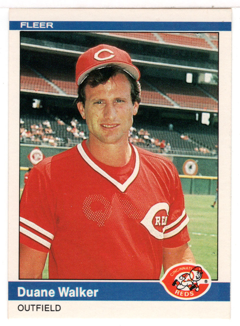 Duane Walker - Cincinnati Reds (MLB Baseball Card) 1984 Fleer # 485 Mint