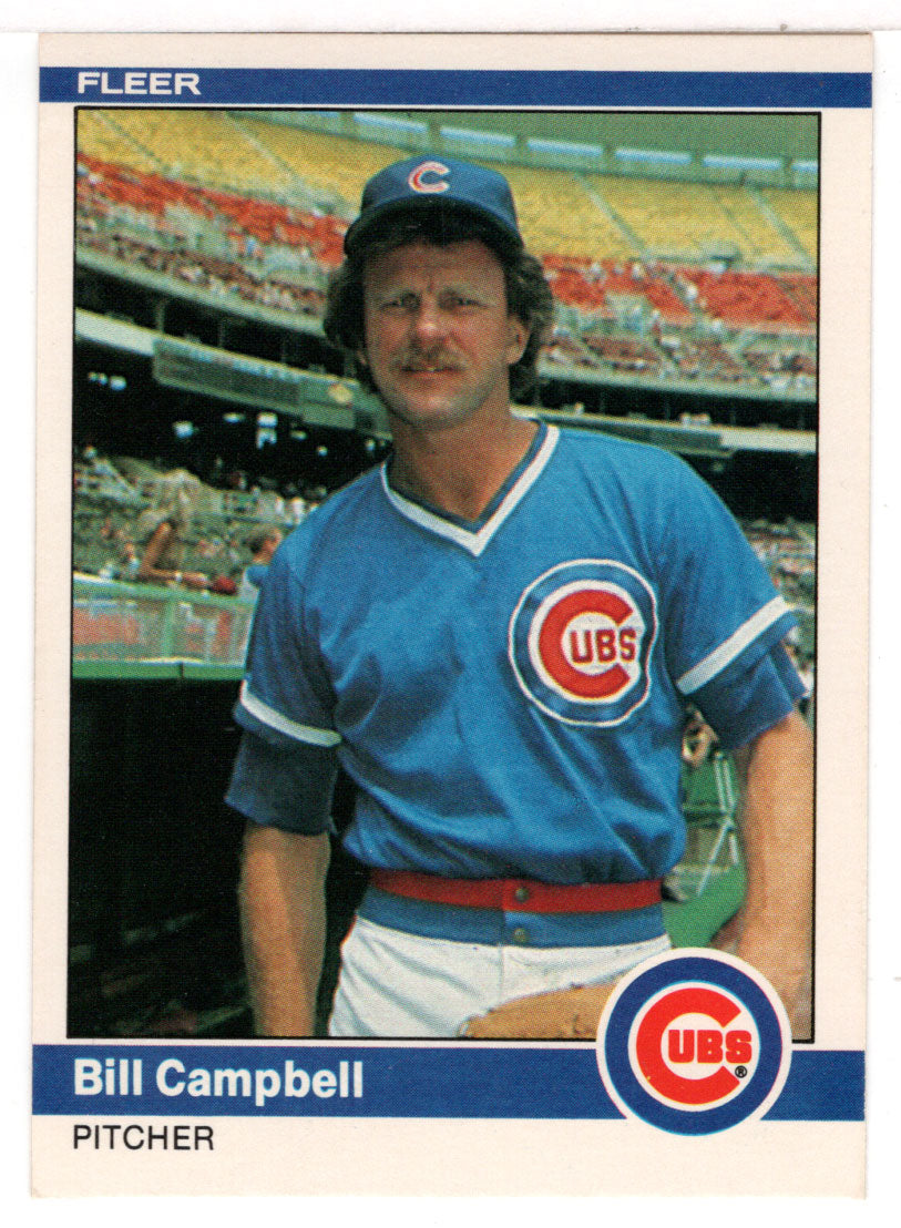 Bill Campbell - Chicago Cubs (MLB Baseball Card) 1984 Fleer # 489 Mint