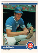 Jody Davis - Chicago Cubs (MLB Baseball Card) 1984 Fleer # 491 Mint