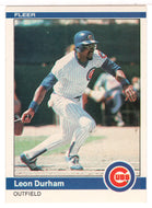 Leon Durham - Chicago Cubs (MLB Baseball Card) 1984 Fleer # 492 Mint