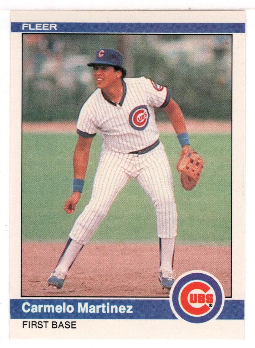 Carmelo Martinez RC - Chicago Cubs (MLB Baseball Card) 1984 Fleer # 497 Mint