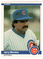 Jerry Morales - Chicago Cubs (MLB Baseball Card) 1984 Fleer # 498 Mint