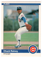 Chuck Rainey - Chicago Cubs (MLB Baseball Card) 1984 Fleer # 502 Mint