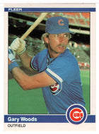 Gary Woods - Chicago Cubs (MLB Baseball Card) 1984 Fleer # 507 Mint