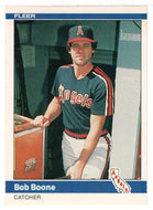 Bob Boone - California Angels (MLB Baseball Card) 1984 Fleer # 509 Mint