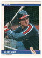 Bobby Clark - California Angels (MLB Baseball Card) 1984 Fleer # 512 Mint