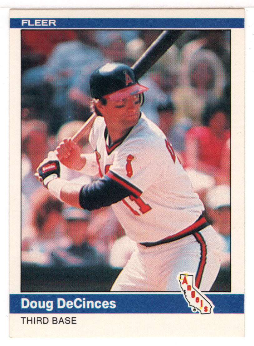 Doug DeCinces - California Angels (MLB Baseball Card) 1984 Fleer # 514 Mint