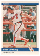 Brian Downing - California Angels (MLB Baseball Card) 1984 Fleer # 515 Mint