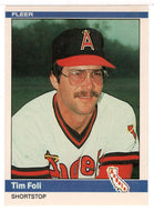 Tim Foli - California Angels (MLB Baseball Card) 1984 Fleer # 516 Mint
