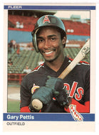 Gary Pettis RC - California Angels (MLB Baseball Card) 1984 Fleer # 526 Mint