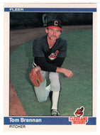 Tom Brennan - Cleveland Indians (MLB Baseball Card) 1984 Fleer # 537 Mint