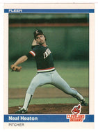 Neal Heaton RC - Cleveland Indians (MLB Baseball Card) 1984 Fleer # 546 Mint