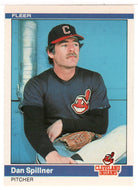 Dan Spillner - Cleveland Indians (MLB Baseball Card) 1984 Fleer # 550 Mint