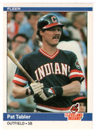 Pat Tabler - Cleveland Indians (MLB Baseball Card) 1984 Fleer # 552 Mint