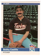 Bobby Castillo - Minnesota Twins (MLB Baseball Card) 1984 Fleer # 559 Mint