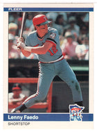 Lenny Faedo - Minnesota Twins (MLB Baseball Card) 1984 Fleer # 563 Mint