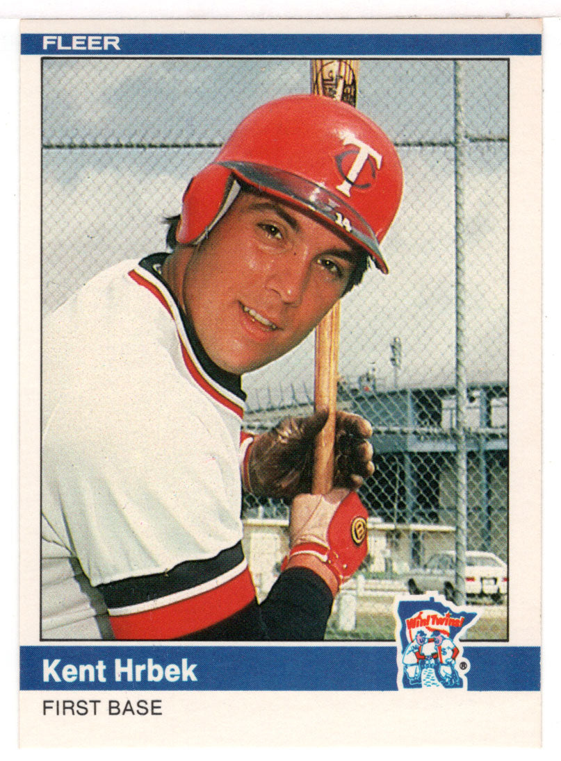 Kent Hrbek - Minnesota Twins (MLB Baseball Card) 1984 Fleer # 567 Mint