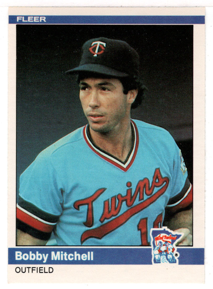 Bobby Mitchell - Minnesota Twins (MLB Baseball Card) 1984 Fleer # 571 Mint