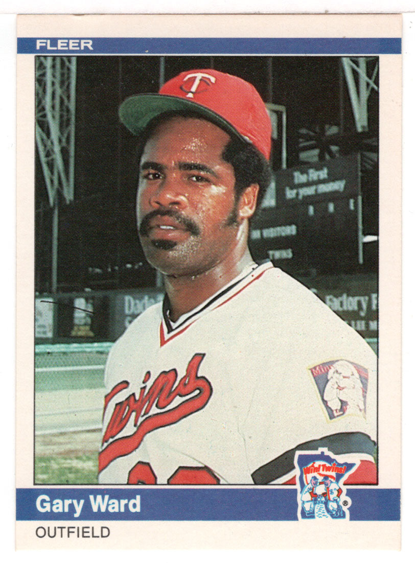 Gary Ward - Minnesota Twins (MLB Baseball Card) 1984 Fleer # 576 Mint