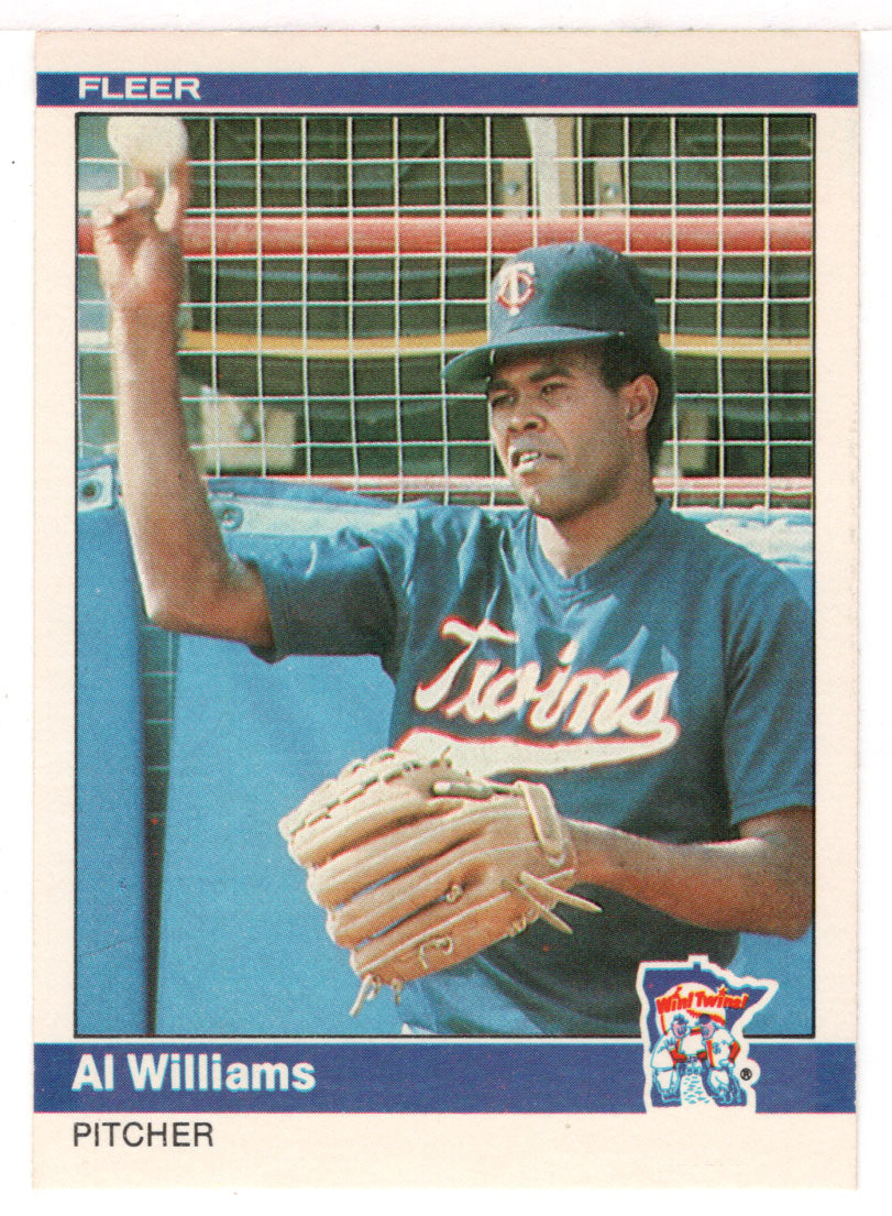 Al Williams - Minnesota Twins (MLB Baseball Card) 1984 Fleer # 579 Mint