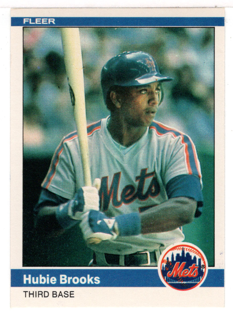 Hubie Brooks - New York Mets (MLB Baseball Card) 1984 Fleer # 582 Mint