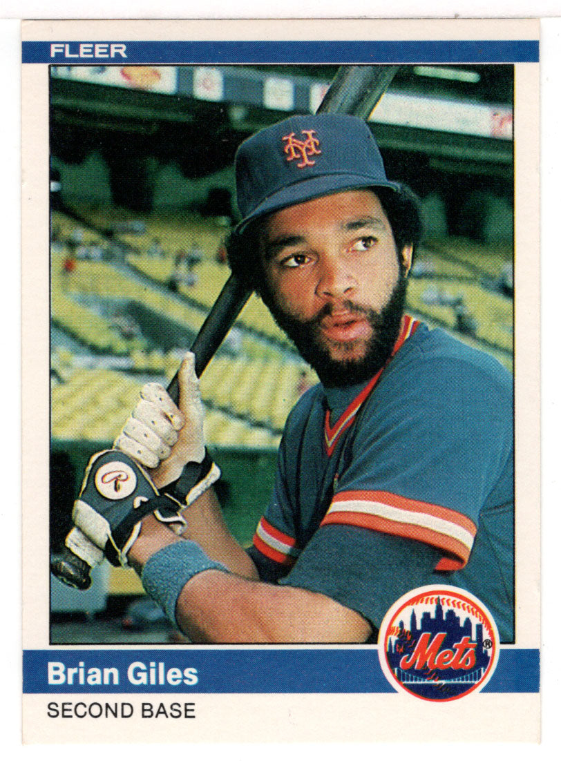 Brian Giles - New York Mets (MLB Baseball Card) 1984 Fleer # 585 Mint