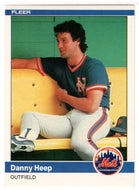 Danny Heep - New York Mets (MLB Baseball Card) 1984 Fleer # 586 Mint
