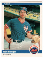 Ron Hodges - New York Mets (MLB Baseball Card) 1984 Fleer # 588 Mint