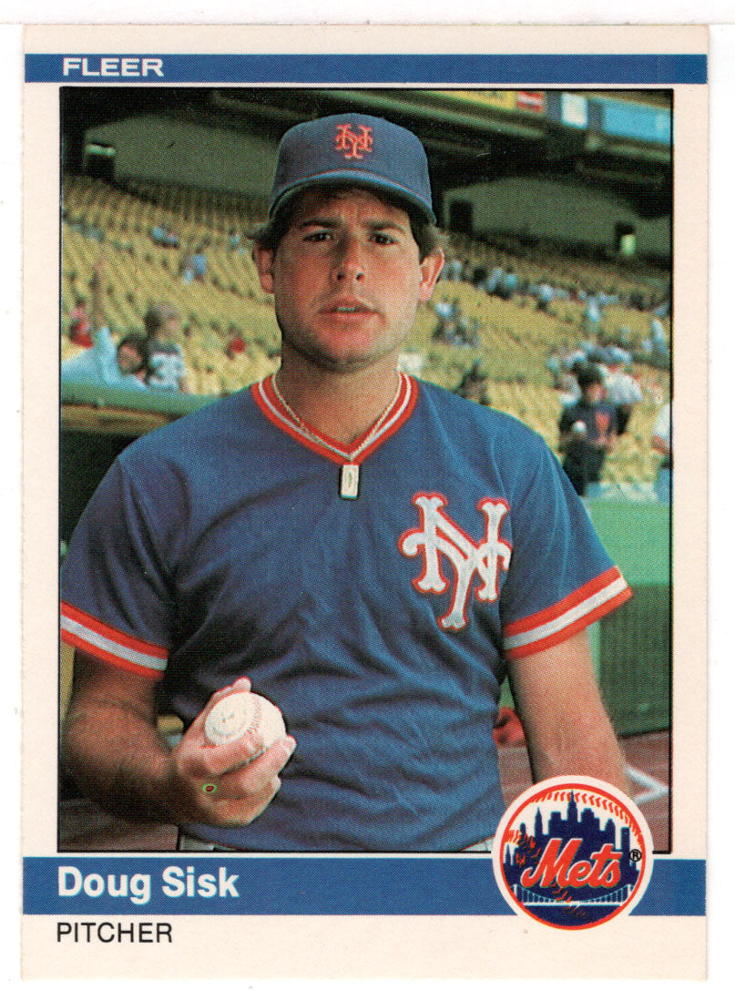 Doug Sisk RC - New York Mets (MLB Baseball Card) 1984 Fleer # 596 Mint