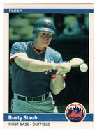 Rusty Staub - New York Mets (MLB Baseball Card) 1984 Fleer # 597 Mint