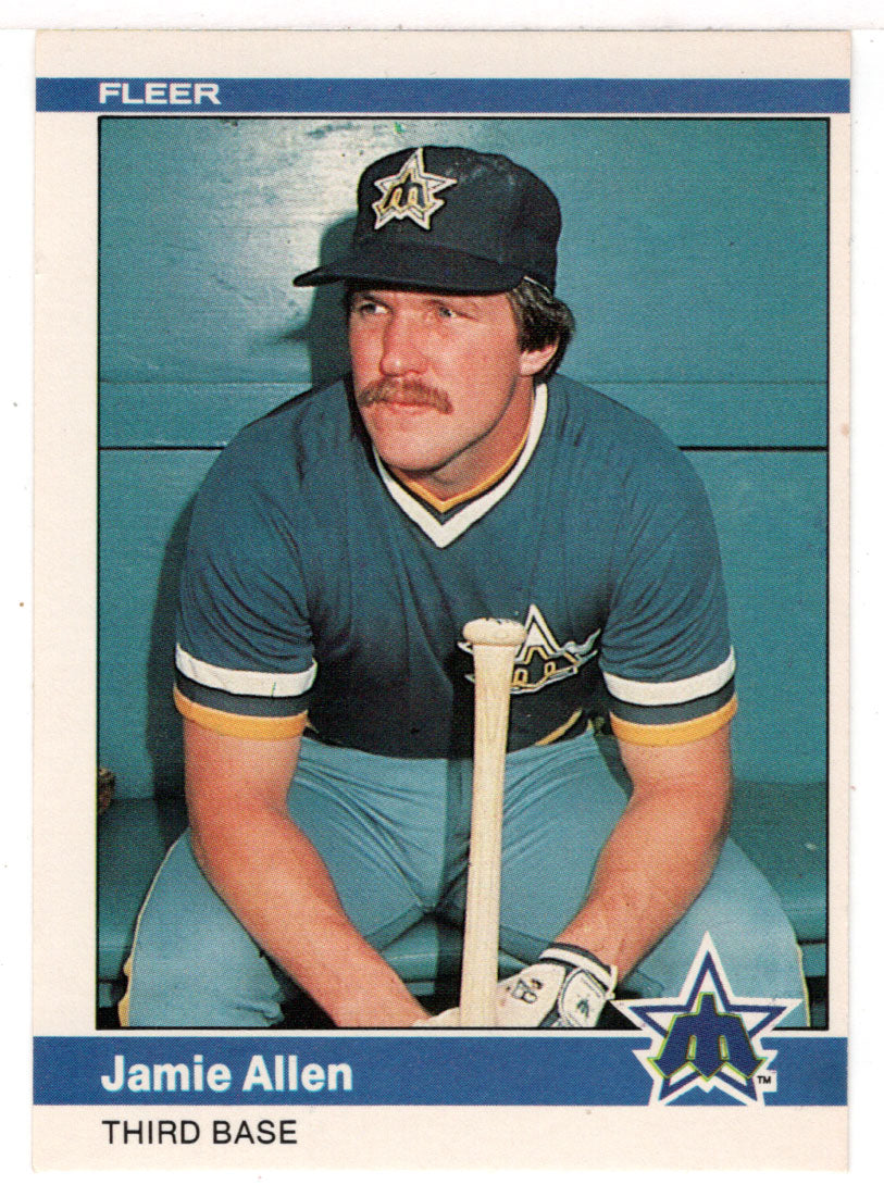 Jamie Allen RC - Seattle Mariners (MLB Baseball Card) 1984 Fleer # 604 Mint