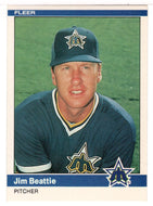 Jim Beattie - Seattle Mariners (MLB Baseball Card) 1984 Fleer # 605 Mint