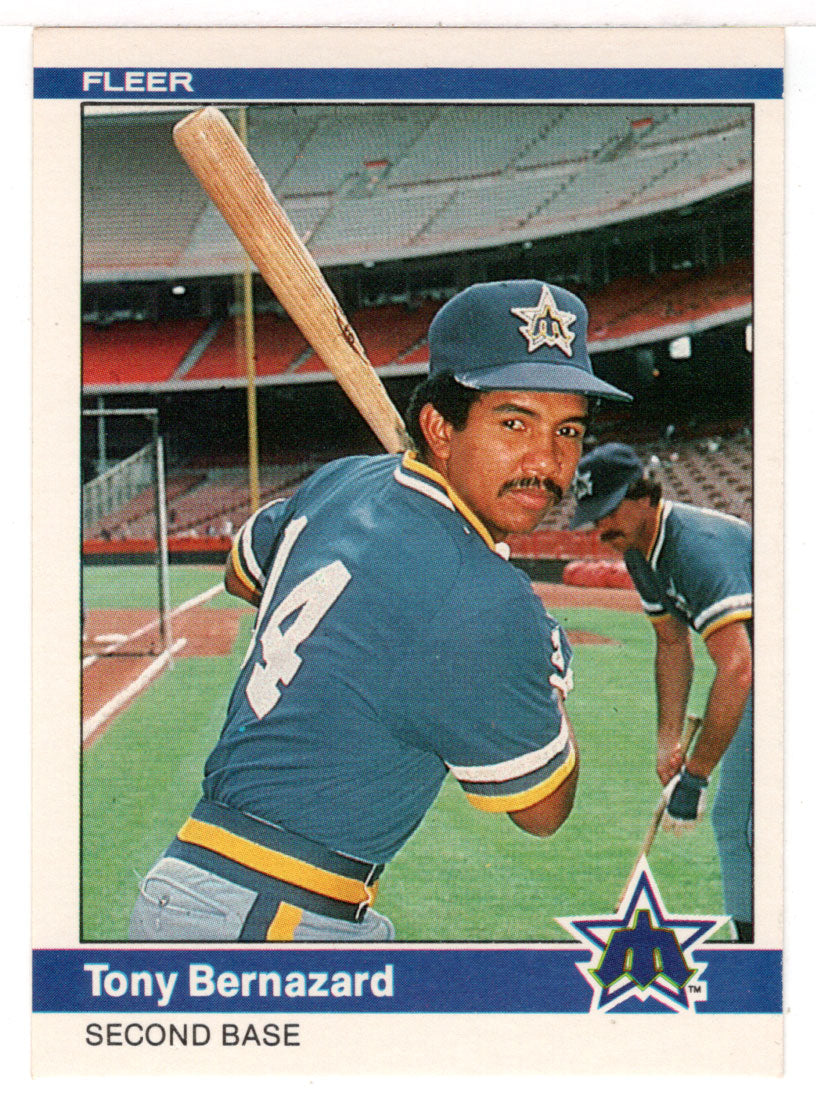 Tony Bernazard - Seattle Mariners (MLB Baseball Card) 1984 Fleer # 606 Mint
