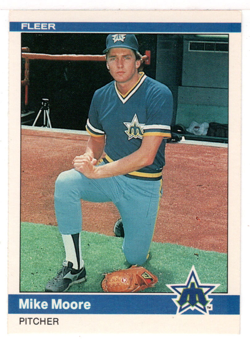 Mike Moore - Seattle Mariners (MLB Baseball Card) 1984 Fleer # 614 Mint