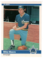 Mike Moore - Seattle Mariners (MLB Baseball Card) 1984 Fleer # 614 Mint