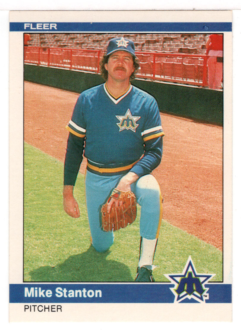 Mike Stanton - Seattle Mariners (MLB Baseball Card) 1984 Fleer # 619 Mint