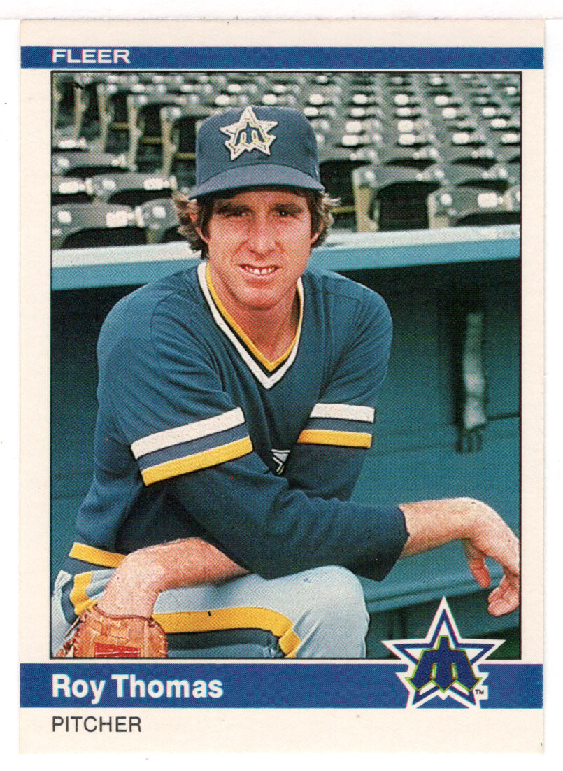 Roy Thomas - Seattle Mariners (MLB Baseball Card) 1984 Fleer # 622 Mint